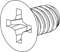 10-32 x ⅝” Phillips Screw 10-32 x ⅝” Phillips Screw